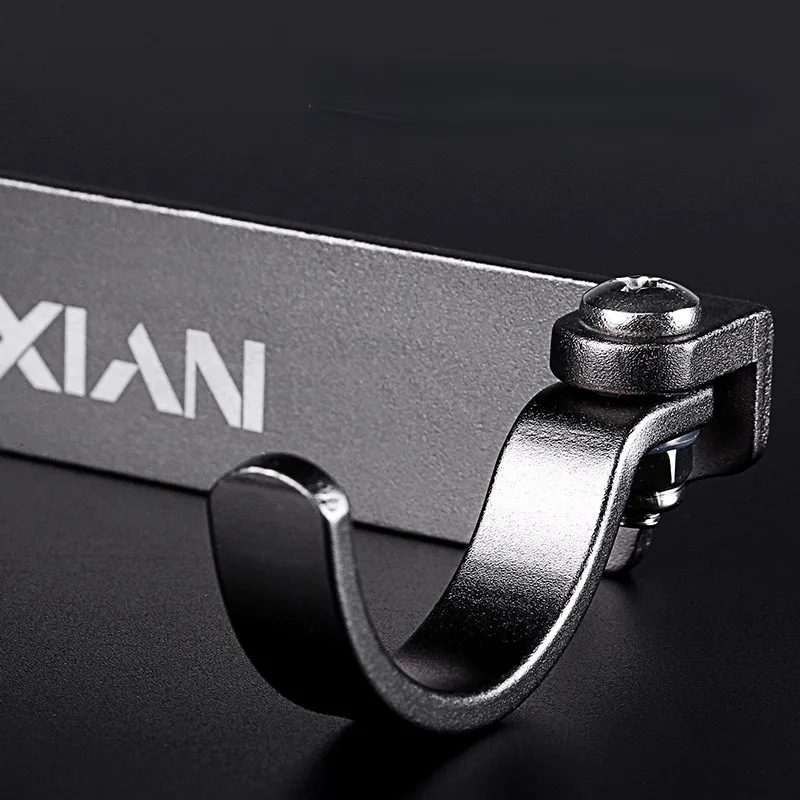 Caja de pesca de Color aleatorio de 80g, accesorios de suspensión rápida, poste montado lateral, luz colgante, aleación de aluminio y magnesio duro, portátil - imagen 2