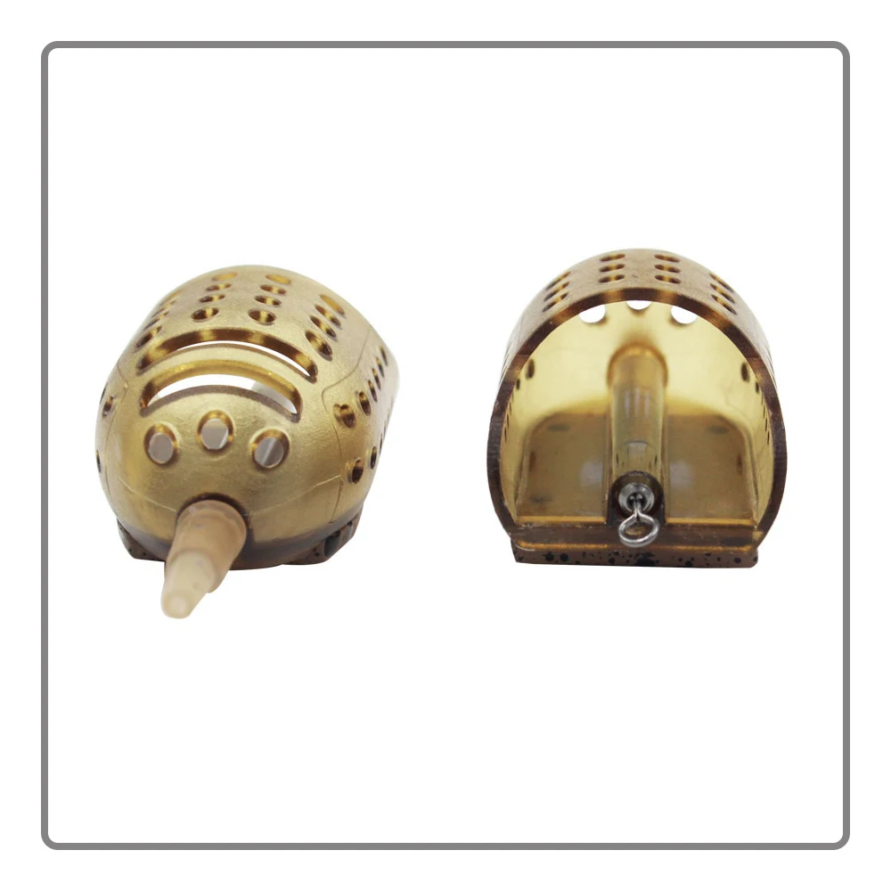 Cebo flotante de fondo inverso para pesca de carpa, jaula de estilo europeo, alimentador, accesorios de pesca, herramienta de nido - imagen 5