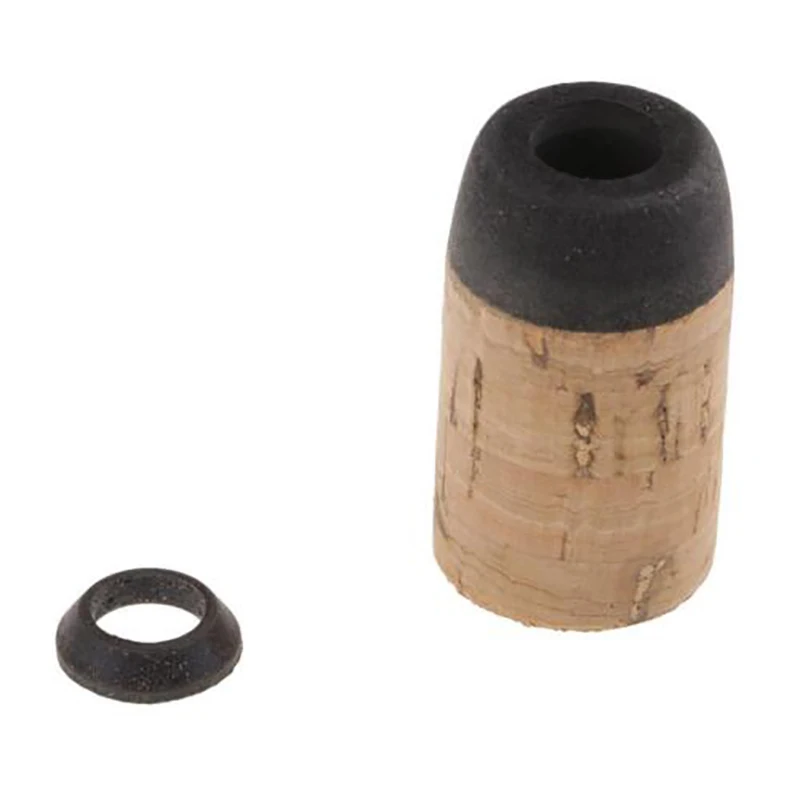 MNFT 1 Juego de mango de caña de pescar de corcho, reparación de asiento de carrete, agarre de caña compuesta - imagen 4