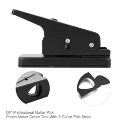 Herramienta perforadora de púas para guitarra con tiras de extracción