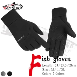 WALK FISH Guantes de pesca impermeables antideslizantes táctiles