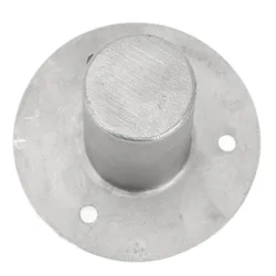 Pasamanos de barco de acero inoxidable 316, montaje de 25mm, barandilla de 90 grados, Base de fijación, soporte de tubo de cubierta, sistema de pasamanos