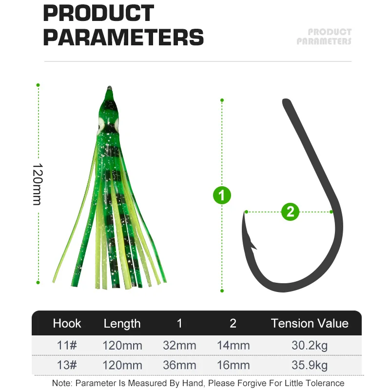 OBSESSION-gabarito de Metal duro Inchiku, faldas de goma, anzuelos de asistencia, deslizador Tai Kabura, pargo, calamar suave de agua salada, anzuelo de pesca de pulpo - imagen 2