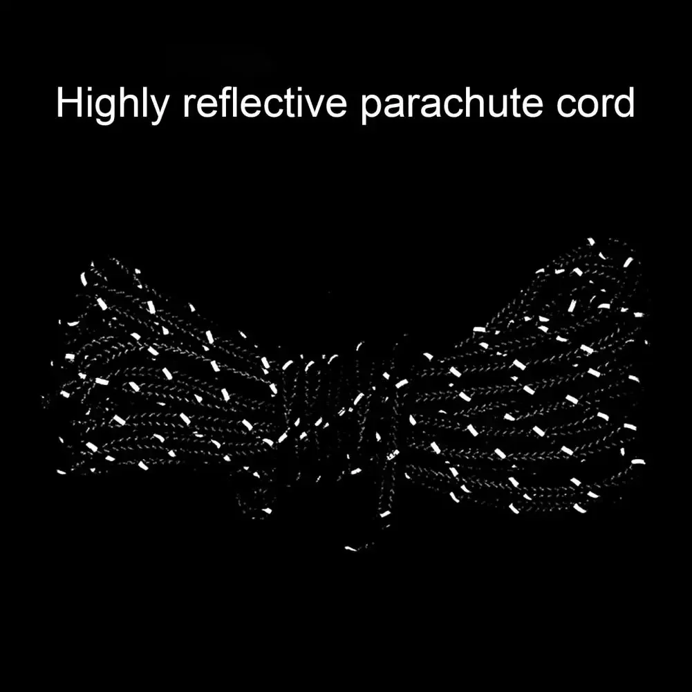 Cuerda reflectante portátil Universal, fácil instalación, resistente al desgaste, cuerda reflectante para tienda de campaña, 1 ud. - imagen 4