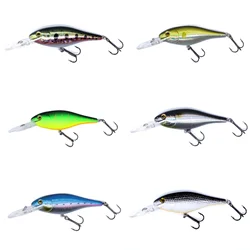 AOCLU Crankbait 70mm – Señuelo flotante Minnow buceo 1,5-3,3m