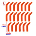 20pcs Red L