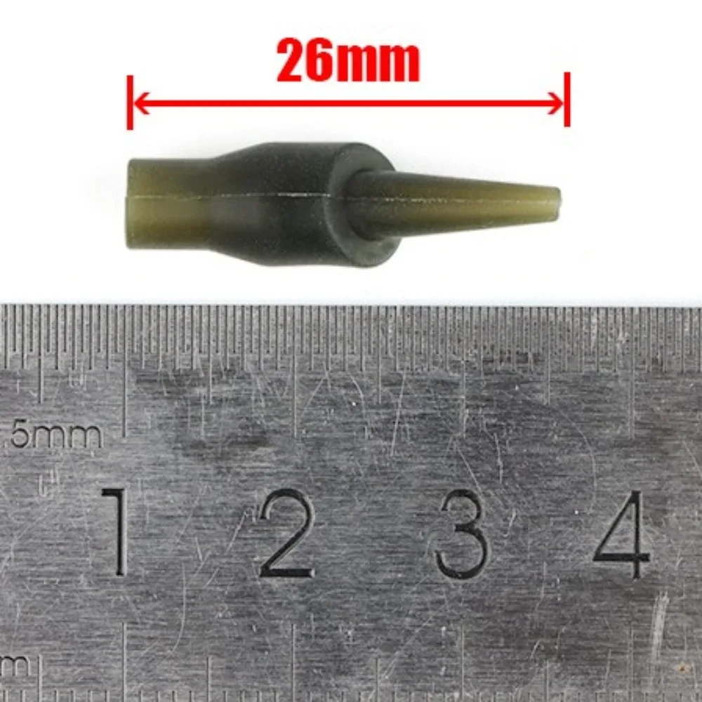 20 piezas alimentador de pesca con cuentas de cambio rápido, equipo de aparejos de carpa de descarga instantánea, Terminal de cuentas, cambio estable de longitud del gancho - imagen 5