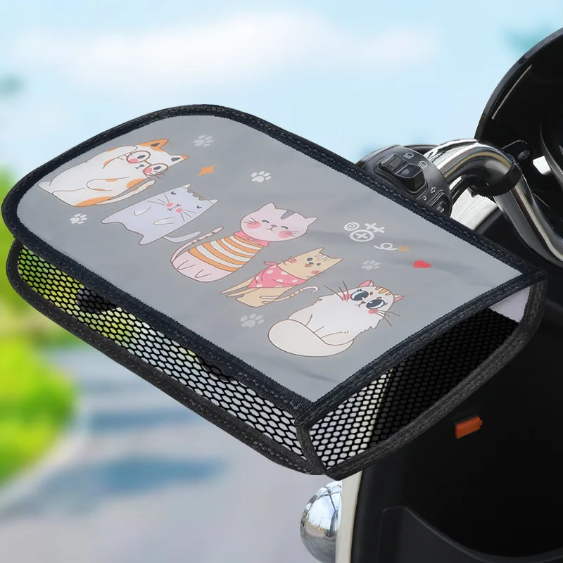 Guantes para manillar de ciclismo, resistentes al agua, con protección Uv, para bicicleta, motocicleta, bicicleta eléctrica, mitones transpirables, 2 uds. - imagen 4