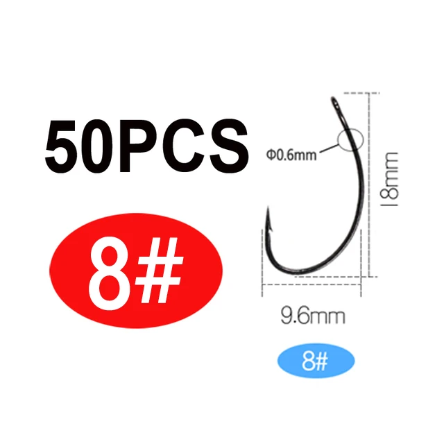 50pcs size 8
