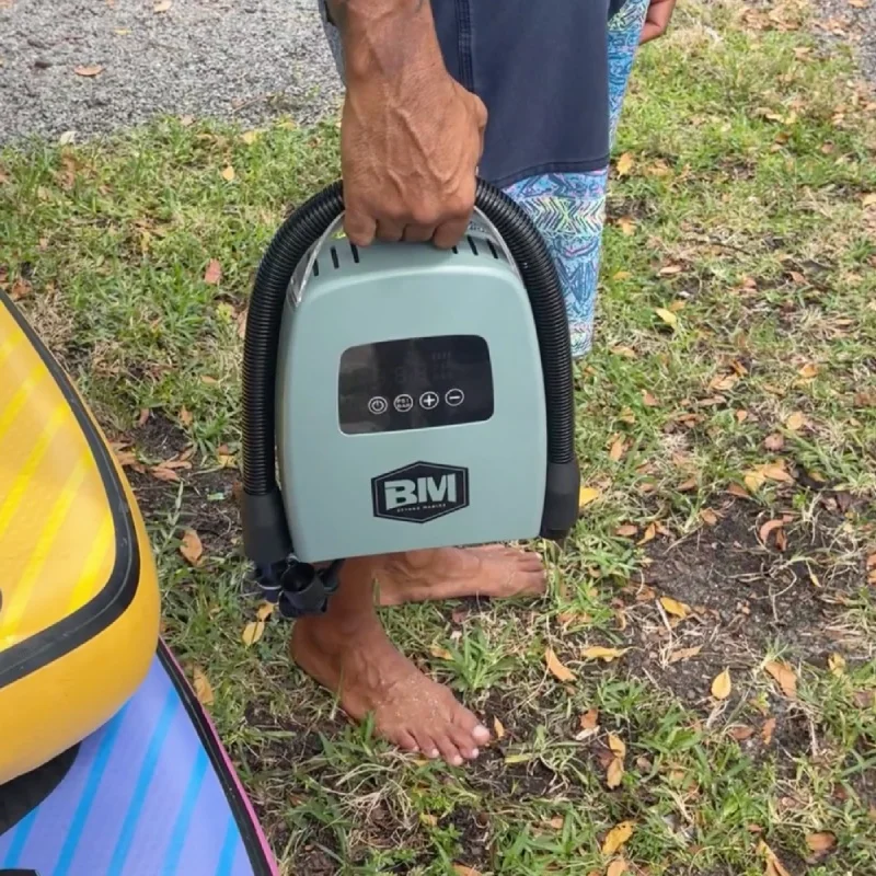 Bomba de aire eléctrica portátil BM para kayak de pesca - imagen 3