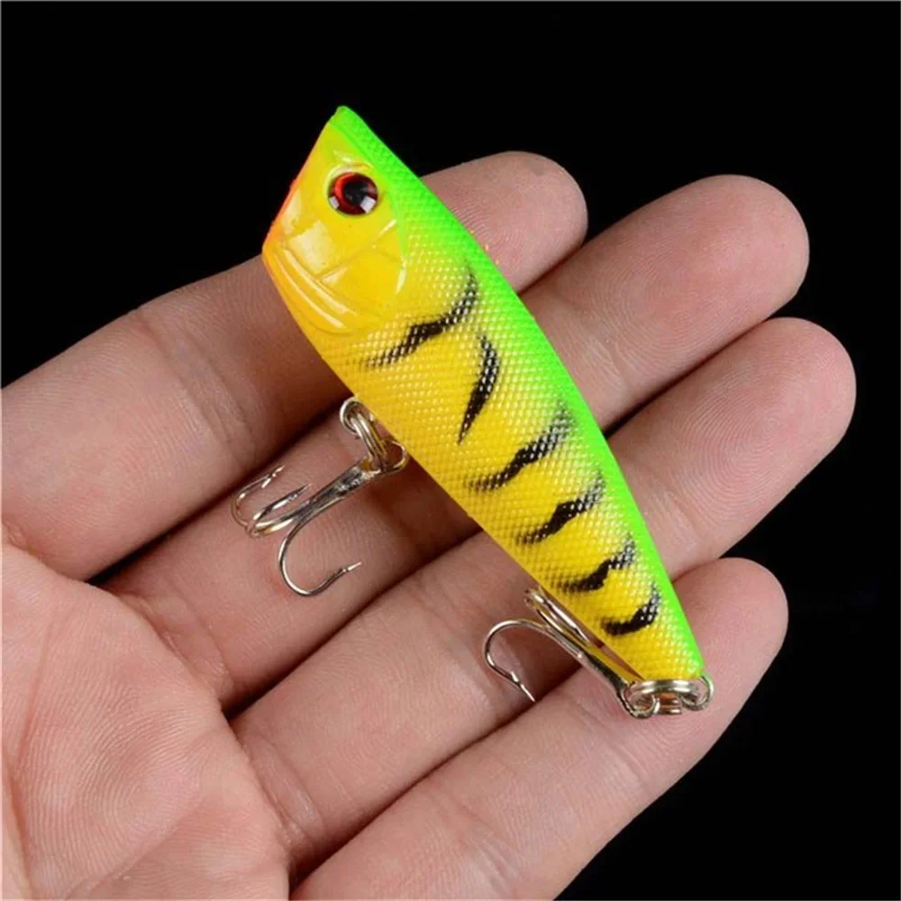 Popper Topwater flotante para lubina lucio y carpa – señuelo versátil - imagen 3