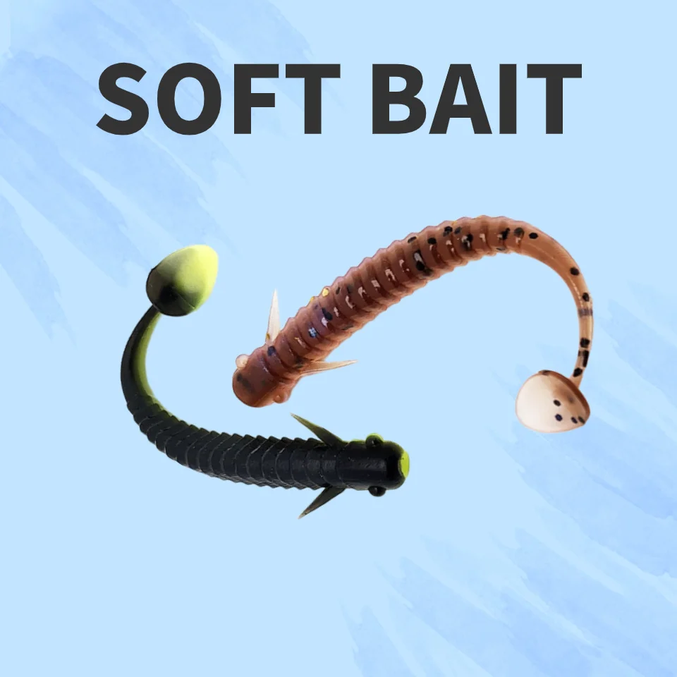 Cebo suave para pesca efectiva