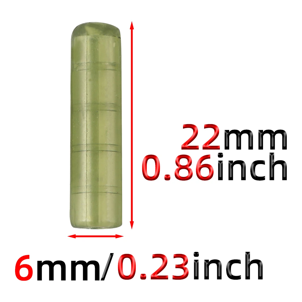 50 Uds. De pescado grande, frijoles antienredos, figura 8, cubierta protectora de anillo, accesorios de silicona antienredos, accesorios de pesca de carpa - imagen 5