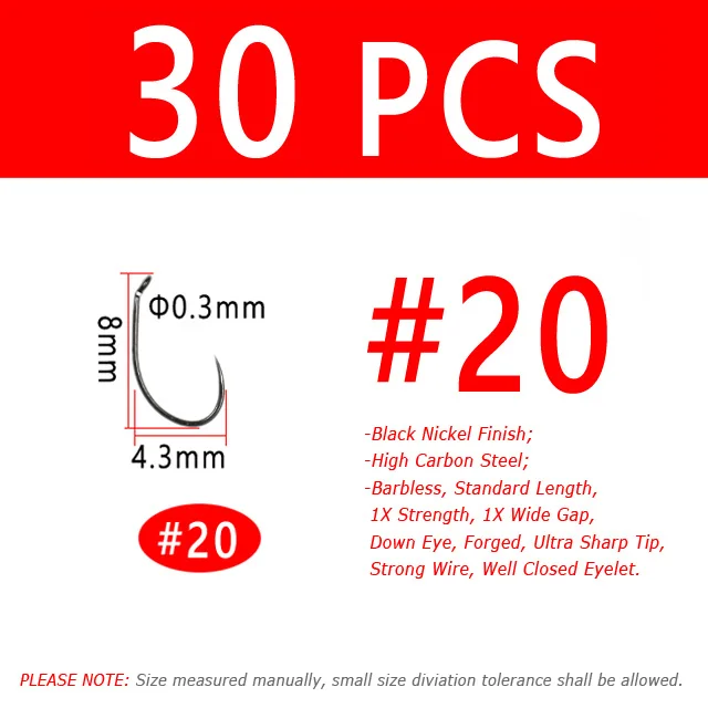 30PCS Size 20