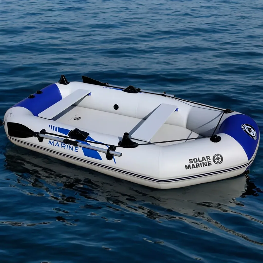 Bote de pesca inflable para surf, Kayak y barcos de carreras, esterilla de aire de 8,5 pies, suelo portátil para adultos para el mar, deportes acuáticos al aire libre - imagen 2