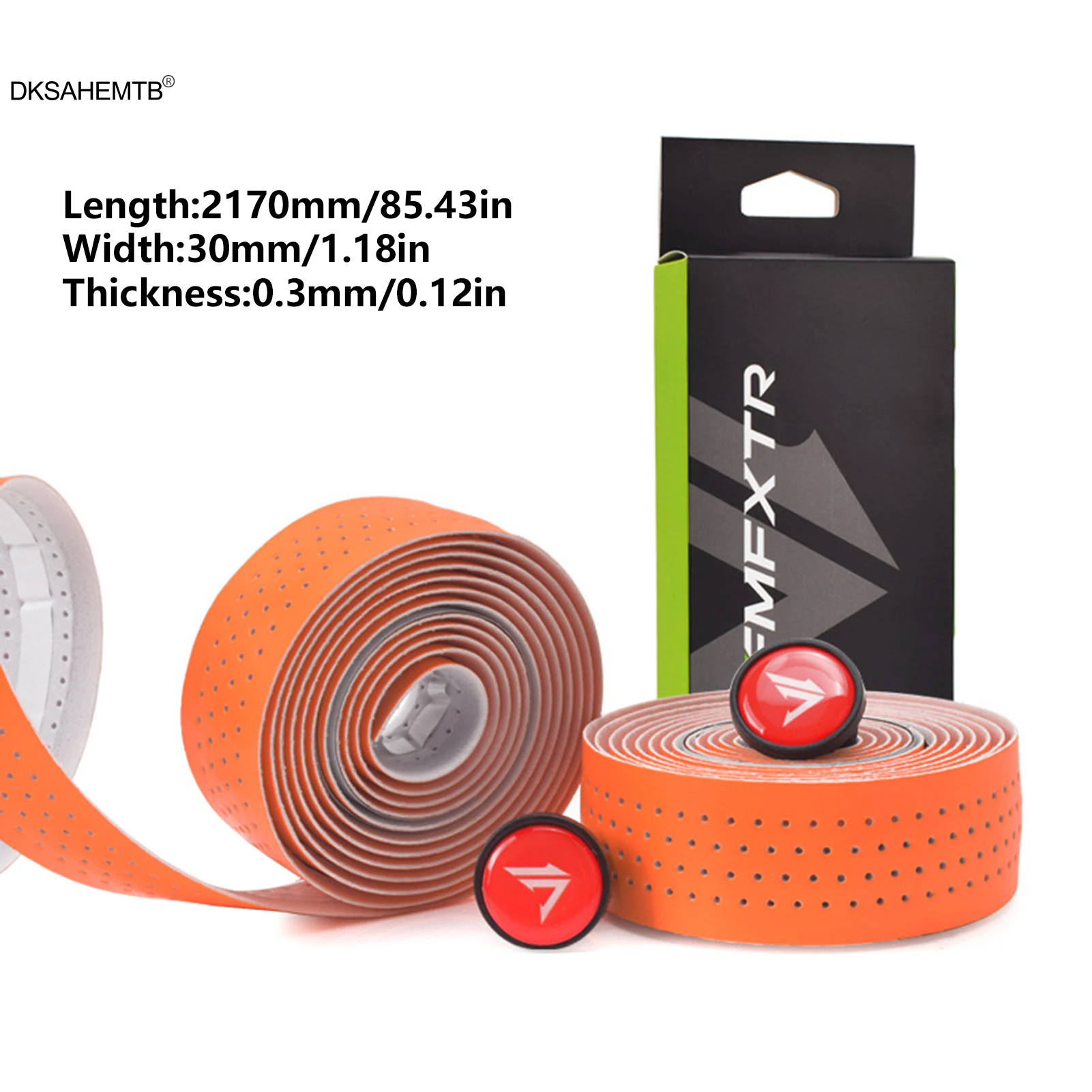 Correa de manillar de bicicleta de 2,17m, correa de manillar antideslizante de cuero Pu para bicicleta de montaña y carretera, herramientas de modificación de bicicleta para ciclismo al aire libre - imagen 4