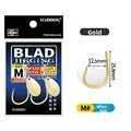 M gold -2pcs-hook