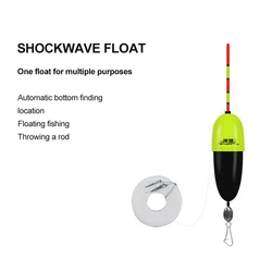 Flotador oceánico nano boya compuesta luminoso diurno con bobina