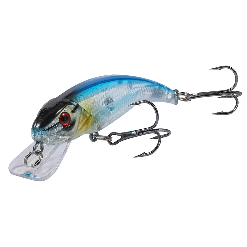 Señuelo de pesca de 6,3g y 7,5 cm, cebo duro para pececillos, Wobblers, Swimbaits, Crankbaits para lubina, aparejos de pesca - imagen 4