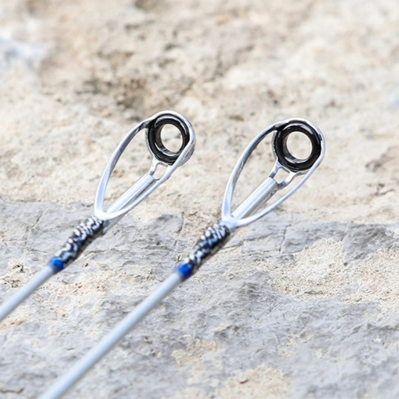 Caña de pescar sólida y resistente, 1,8/1,98 m, 6 '5 ", spinning, jigging lento, sección única y media, 120 # - imagen 4