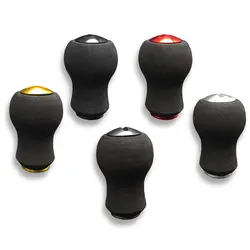 Reemplazo de carrete de pesca, perilla de EVA suave, carrete giratorio, carrete de fundición de cebo, pieza de repuesto de carrete de pesca