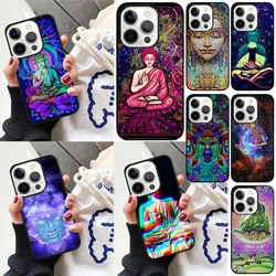 Funda teléfono Buda Trippy Psicodélico Neón – Diseño pesca iPhone