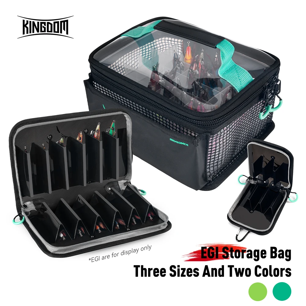 Bolsa de pesca Kingdom – Organizador para señuelos, vinilos y aparejos