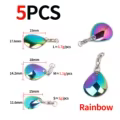 5PCS B Rainbow