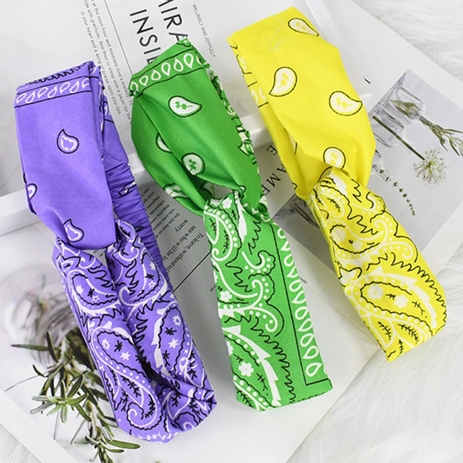 Diadema absorbente de sudor – Ideal para ciclismo, running y yoga - imagen 4