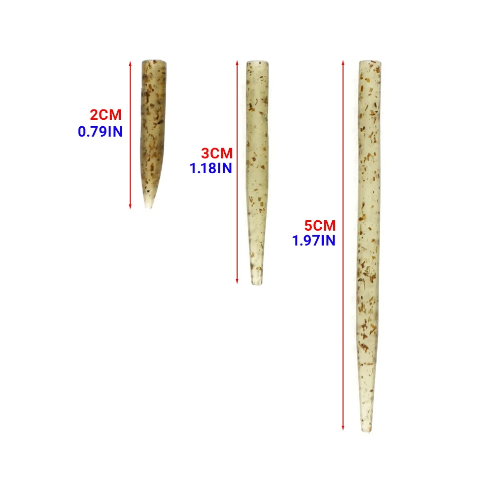 Hirisi-manguitos antienredos para pesca de carpa, conectar con gancho para aparejos terminales de pesca de carpa, accesorios de pesca AH005 - imagen 3