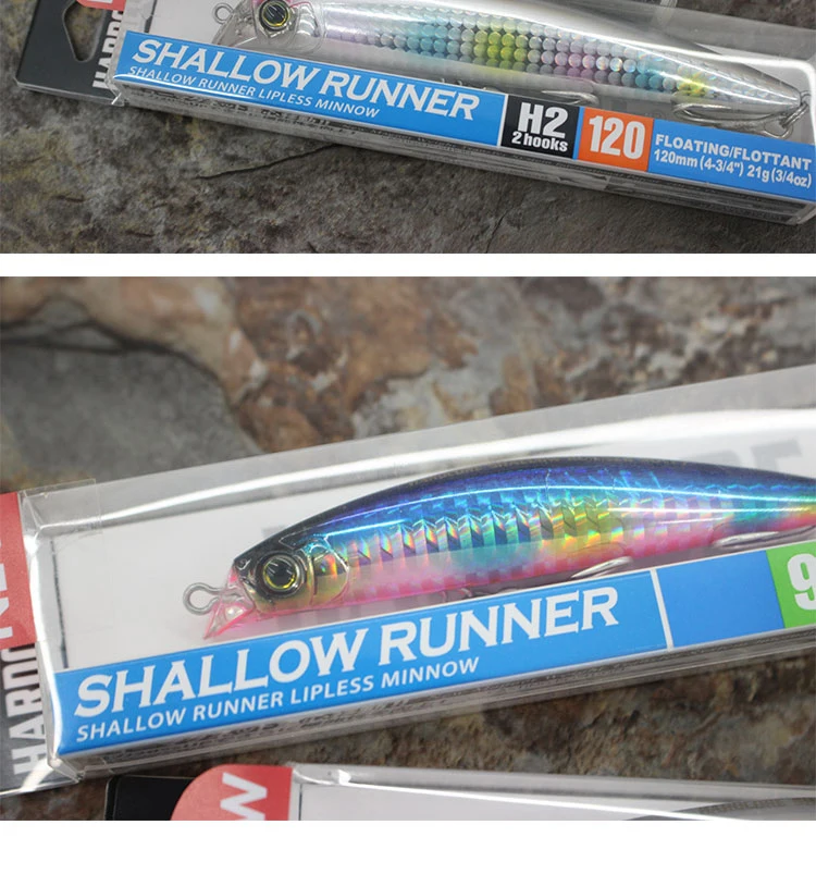 Corredor poco profundo Lipsless Minnow Un señuelo versátil para los pescadores que buscan un cebo flotante colorido para varias condiciones de pesca
