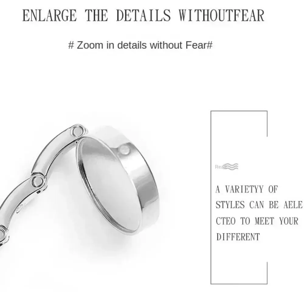 Ganchos para estante de almacenamiento, ganchos para bolsos, ganchos para colgar de cuero, soportes para bolsas de mesa plegables de Metal, ganchos para colgar prácticos y portátiles, 3 uds. - imagen 2