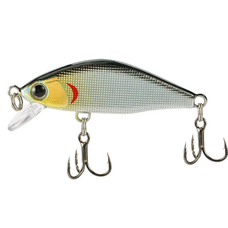 Mini 50mm 4,5G Señuelos de pesca de pececillo que se hunden Jerkbaits cebo Artificial Wobbler señuelo para trucha lubina carpa Japón - imagen 2