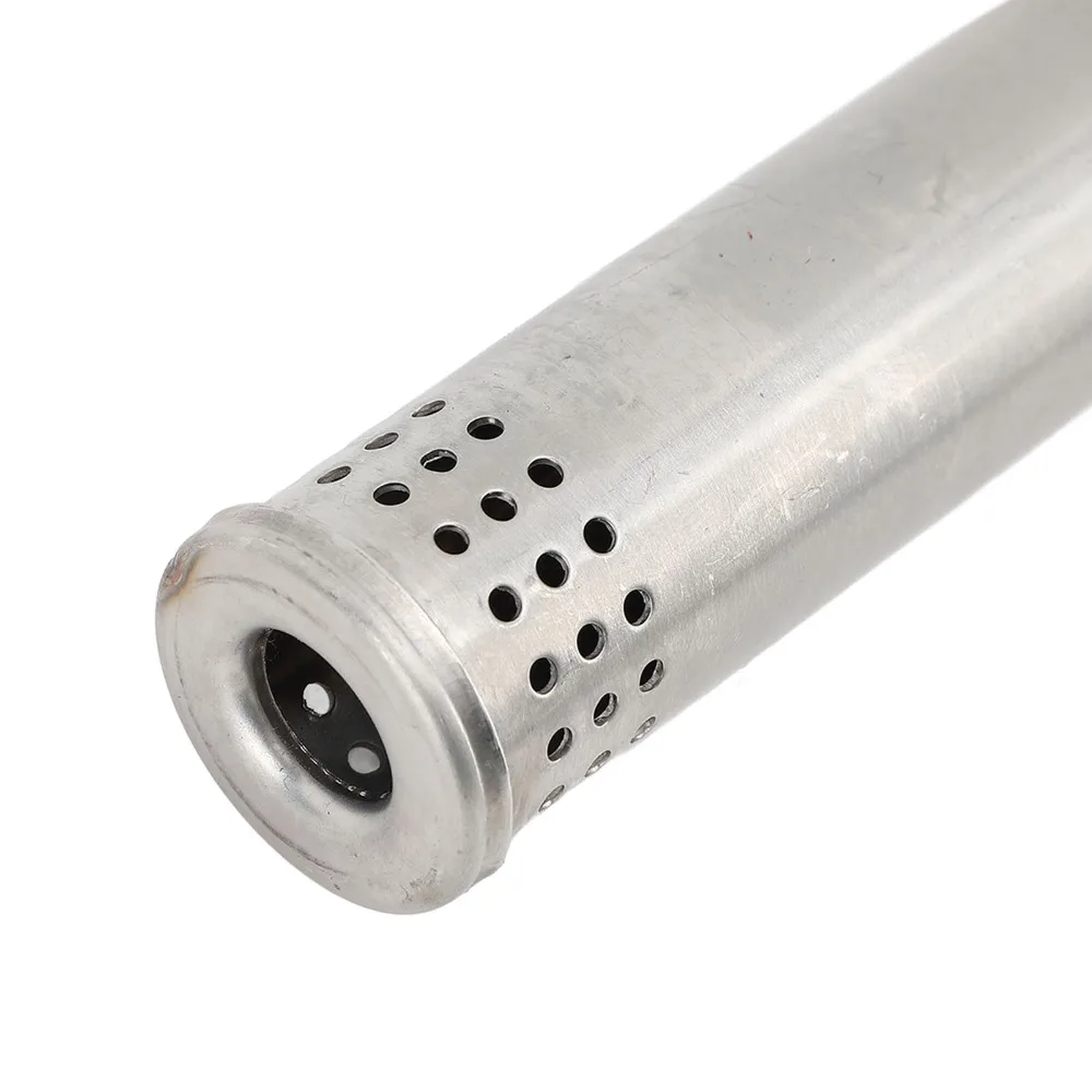 Quemadores de gas para parrilla de acero inoxidable plateados duraderos - imagen 3