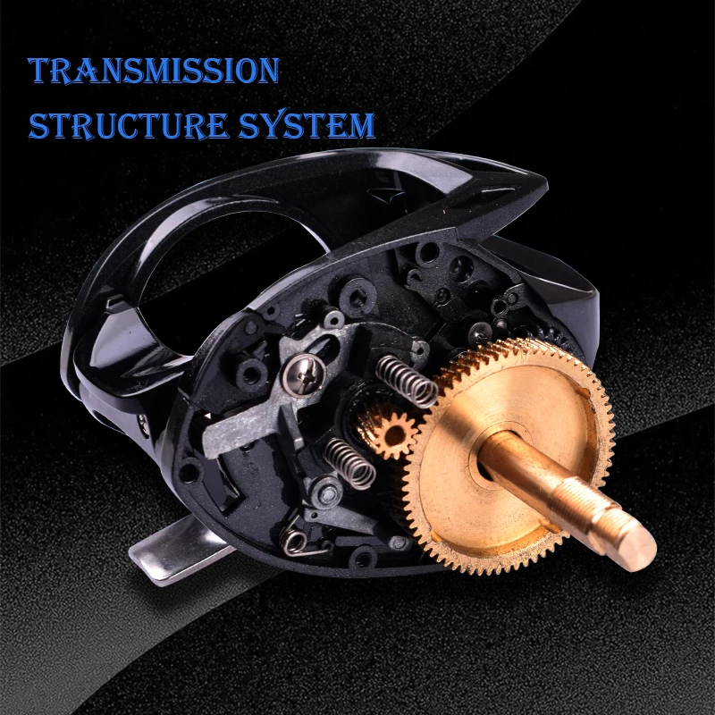 Mavllos-carrete de fundición Jigging Decrk para agua salada, transmisión de engranajes de latón, potencia de arrastre 15KG, relación 6,4: 1, carrete de Baitcasting de gran capacidad - imagen 3