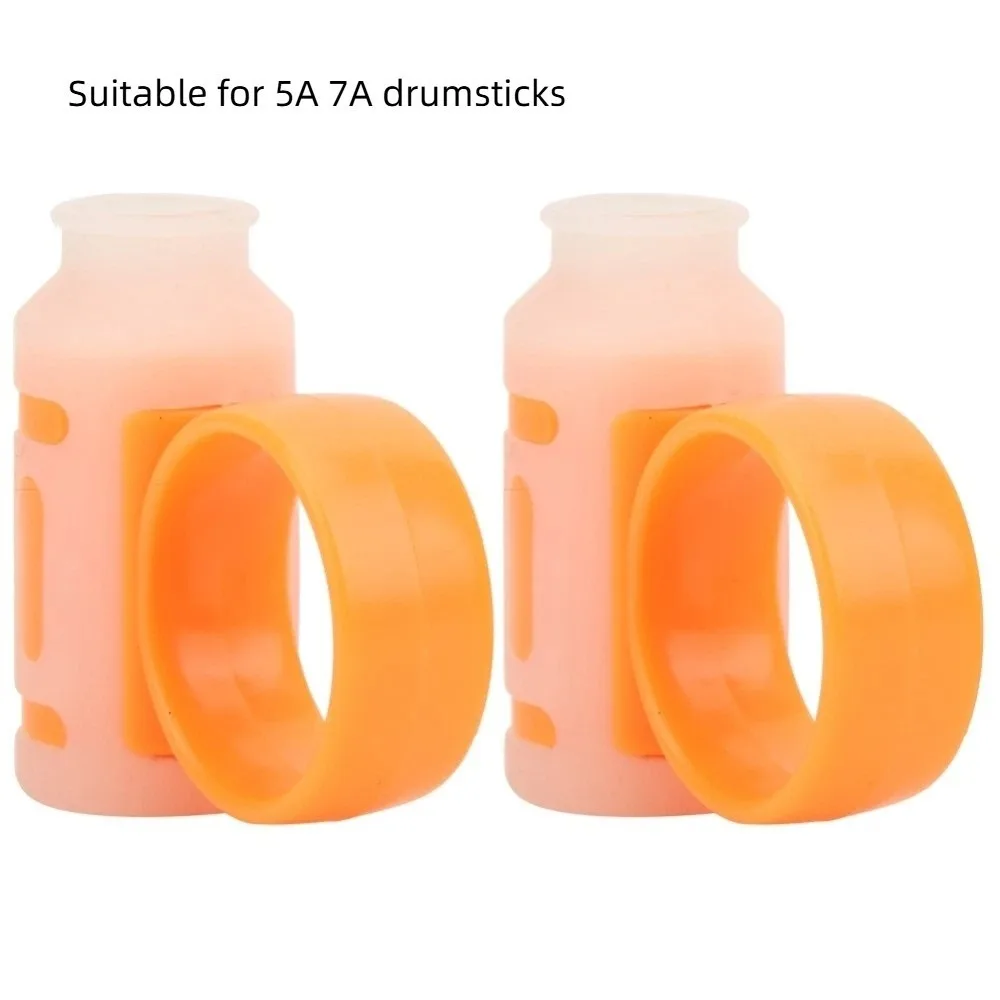 ​ 2 piezas ​ Silicona ​ Clip para baquetas ​ Controlador giratorio ​ ​ Herramienta para principiantes baterista ​ ​ Ayuda para baquetas ​ ​ Antideslizante - imagen 5