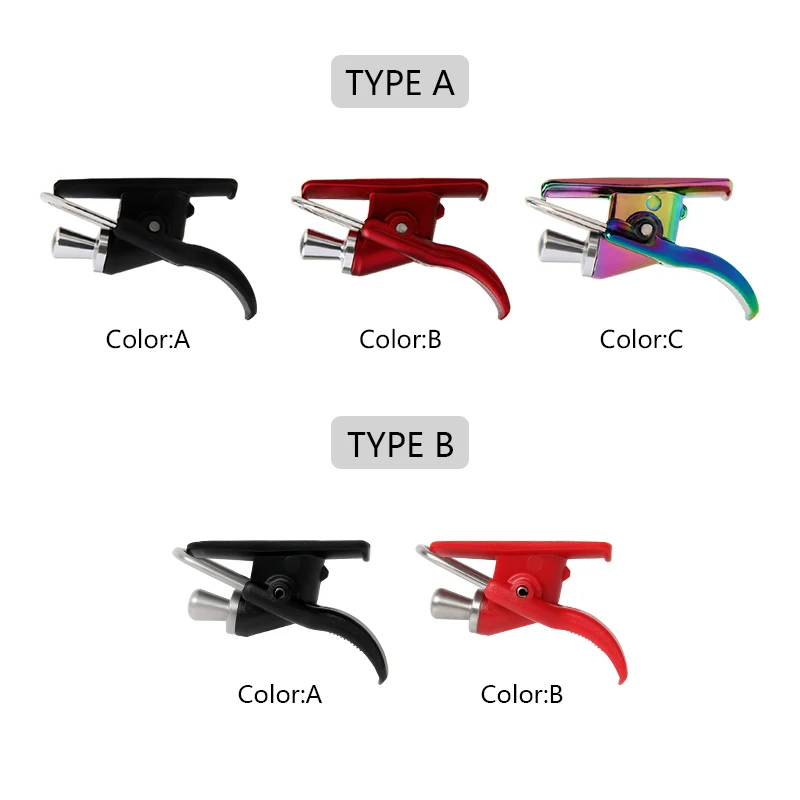 LETOYO Power Cast-canñón de ayuda fija, Clip de refuerzo, aparejos, Protector de botón de pulgar, línea de varilla, protección de dedo, accesorios de pesca - imagen 4