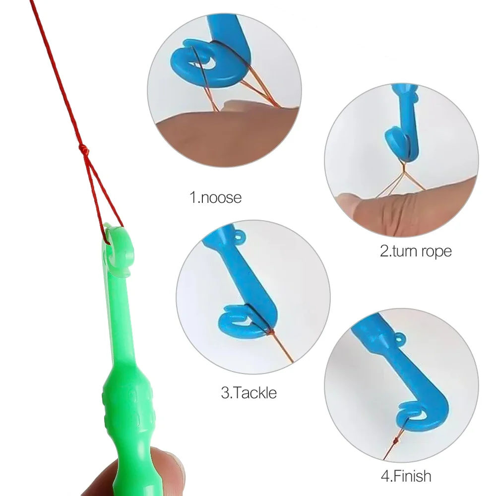 Extractor de anzuelos de doble uso, Extractor de seguridad, desconexión, dispositivo de desconexión rápida, herramientas de pesca portátiles - imagen 3