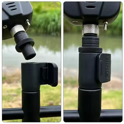 Conector cambio rápido aluminio Hirisi AQ211 para alarmas carpa
