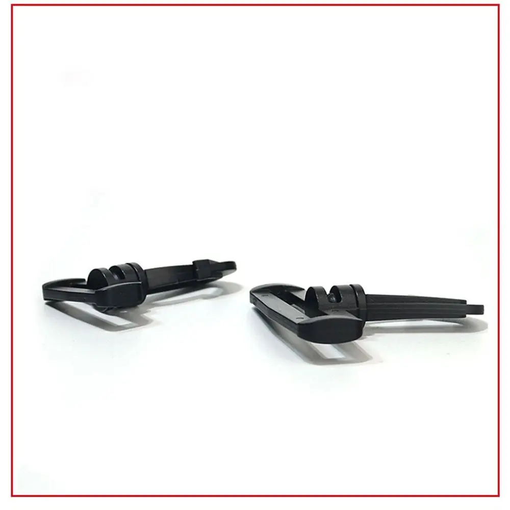 10 Uds. Hebilla de gancho giratorio para equipaje de plástico, mochila negra de 5 tamaños, hebilla de gancho Universal, piezas para deportes al aire libre, accesorios para bolsas - imagen 5