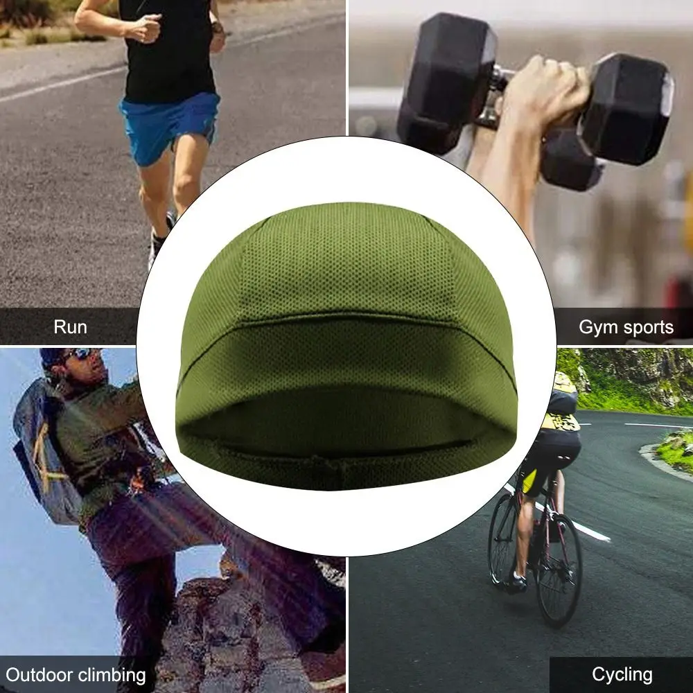 Casco de Ciclismo de 2 piezas, para la cabeza cubierta transpirable, transpirable, para correr, para deportes al aire libre - imagen 3