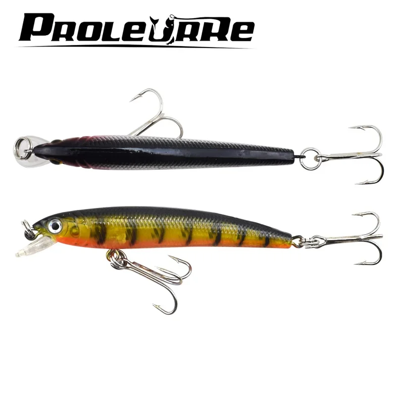 Señuelo de pesca Minnow, 7,5 cm, 6,5g, Jerkbait, Wobblers que se hunden, cebo duro Artificial, Swimbait para Lucio, carpa, Crankbait, 1 ud. - imagen 4