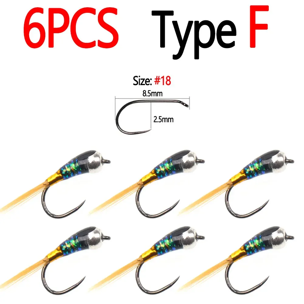 6pcs Type F