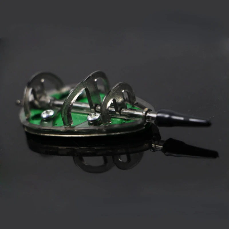 Aparejos de Pesca de carpa al aire libre, herramienta de cebado grueso, alimentador y juego de moldes, método en línea, cebo de liberación rápida, 2 unids/lote por paquete - imagen 2