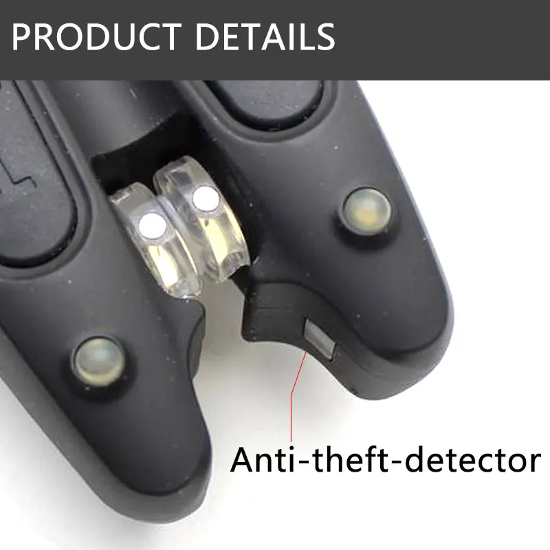 Detector antirrobo para protección segura del dispositivo