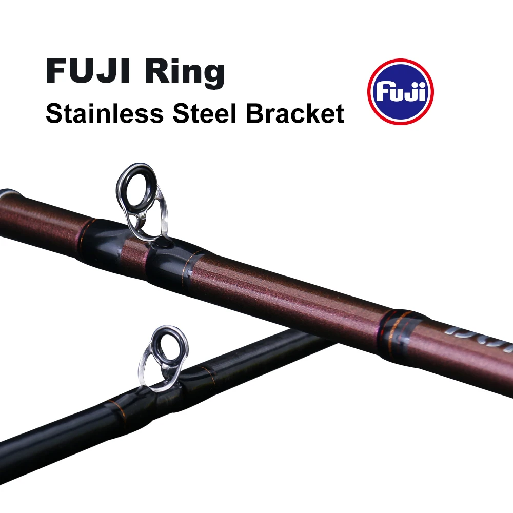 PURELURE-pesca de pulpo con punta de tianio súper ligera, 190cm, fundición 7:3, acción Cutlass, calamar, barco - imagen 4