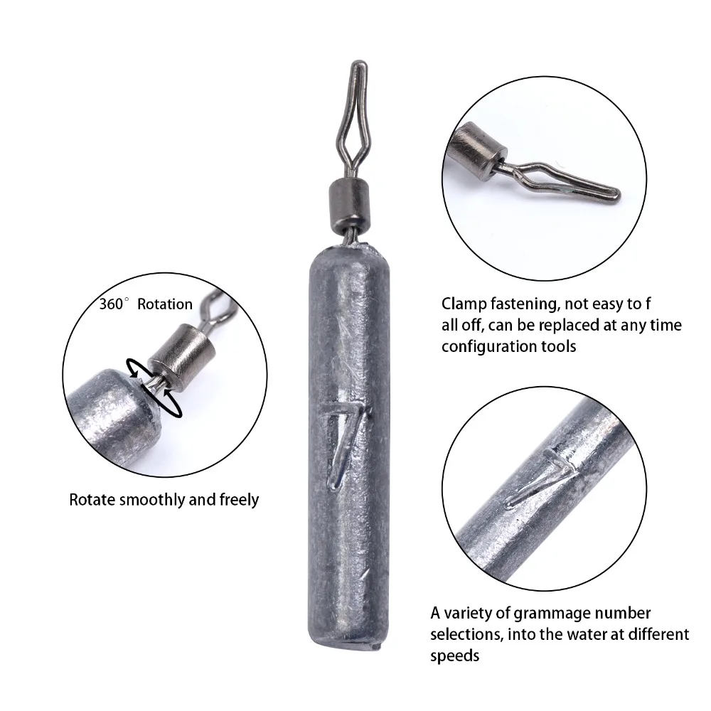 Goture 28 Uds juego de plomo de pesca 3,5g 5g 7g 10g 14g tiro de gota peso de pescado cebos de pesca de carpa accesorios de aparejos de pesca - imagen 3