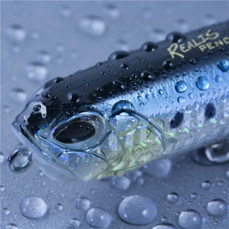 Lápiz Topwater Señuelos de Pesca superficie flotante Stickbait Wobblers cebos para caminar 65mm 5,5g Mini cebo duro flotante Accesorios - imagen 3