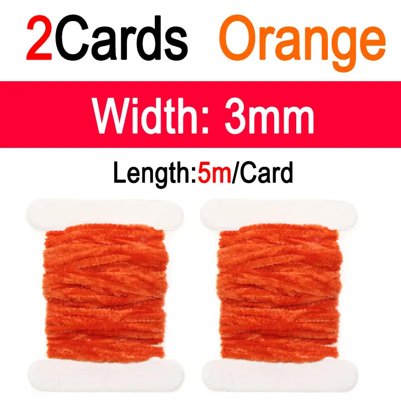 2pcs Orange 3mm
