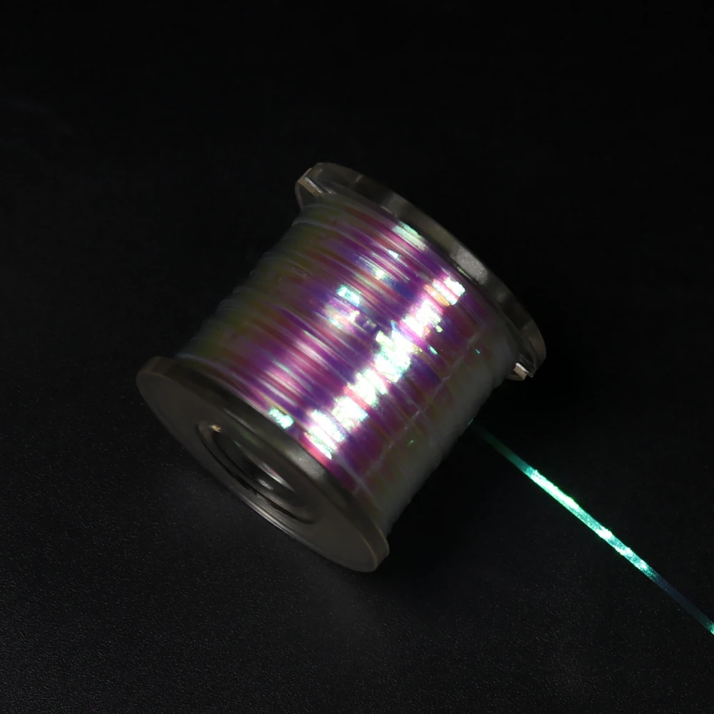 Wifreo, 1 carrete, Material de encuadernación Flash para moscas, cebo de pesca con mosca con brillo, Material brillante dorado, plateado y plateado - imagen 5